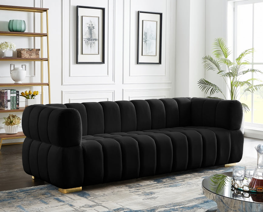 Gwen Velvet Sofa