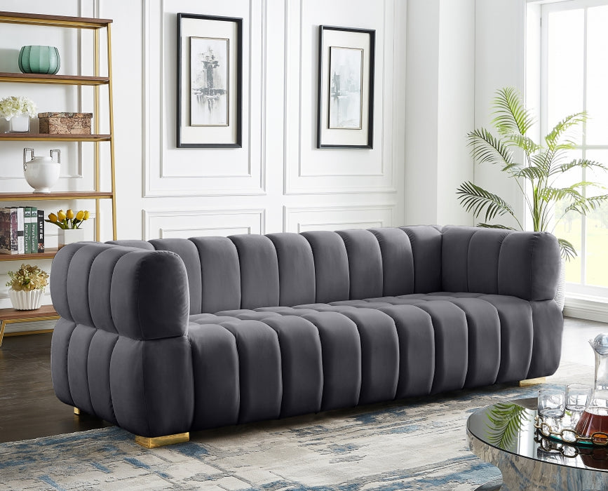 Gwen Velvet Sofa