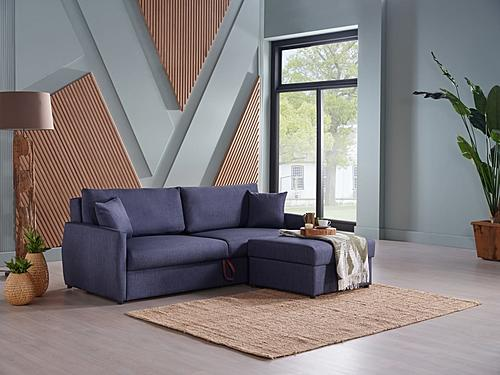 Dark Navy Bed Emma Sofa Bed Sleeper