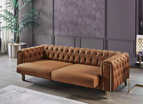 MONTEGO LOVE SEAT (DARK BRICK)