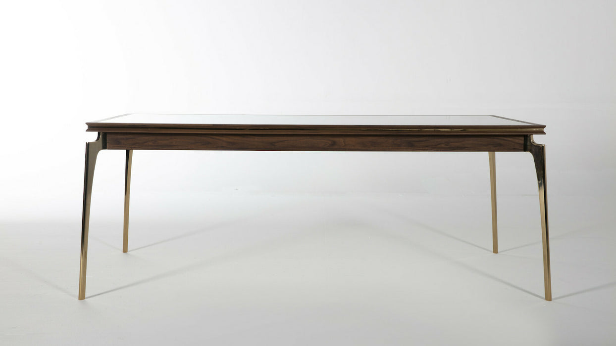 MONTEGO DINING TABLE (MONTEGO WALNUT/CAR.MARB)