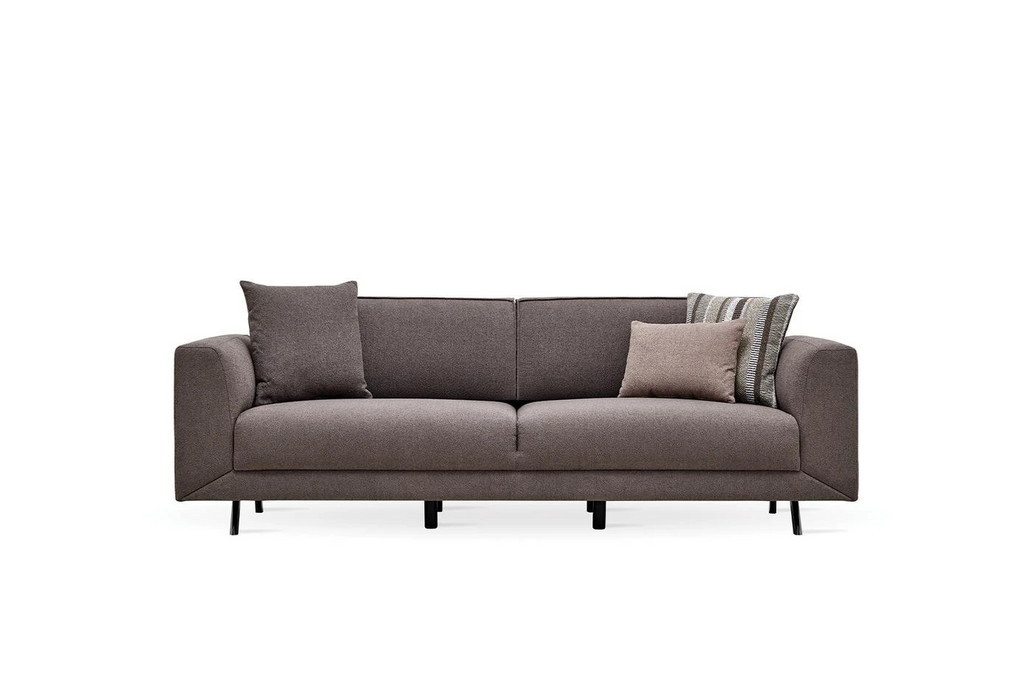 Taupe Boucle Basel 3-Seater Sofa Bed