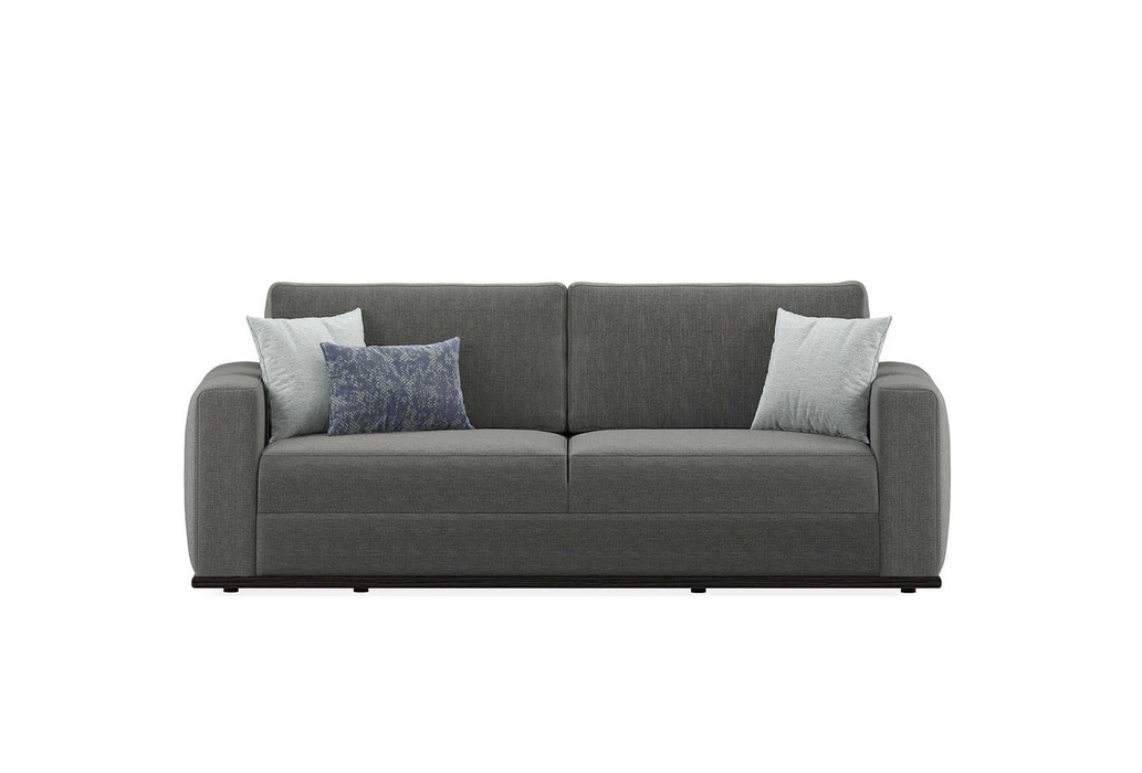 Carino 3-Seater Sofa, Linen (Grey)