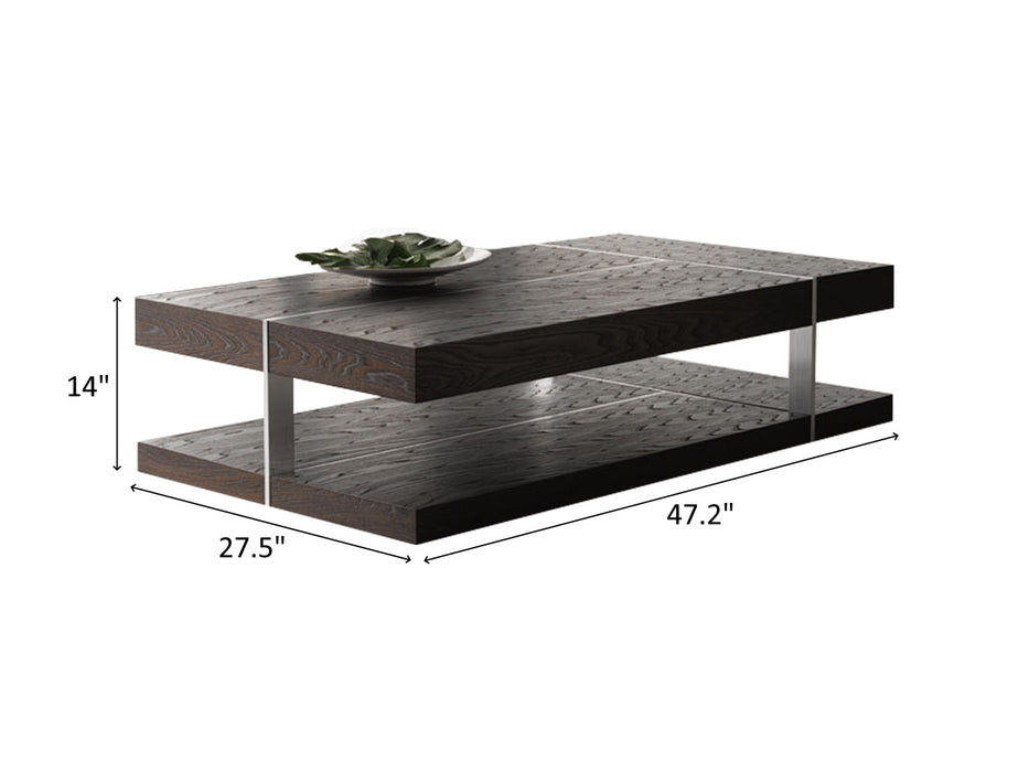 857 Modern 47.2" Wide Coffee Table