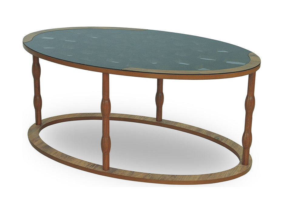 Ahsap 39" Wide Coffee Table