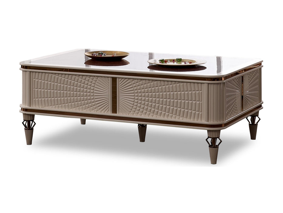 Evasa 47" Wide Coffee Table