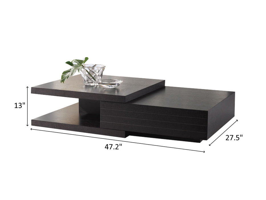 HK19 Modern 47.2" Wide Coffee Table