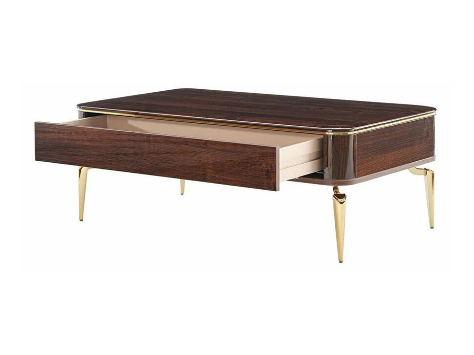 Plaza 47.4" Wide 1 Drawer Coffee Table