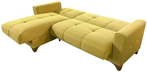 Mustard Tina Sectional Sofa