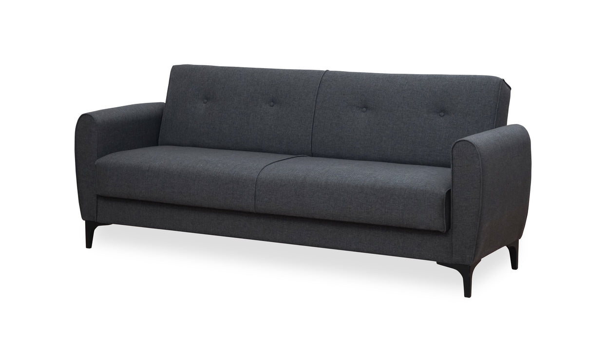 Leo Convertible Sofa Grey