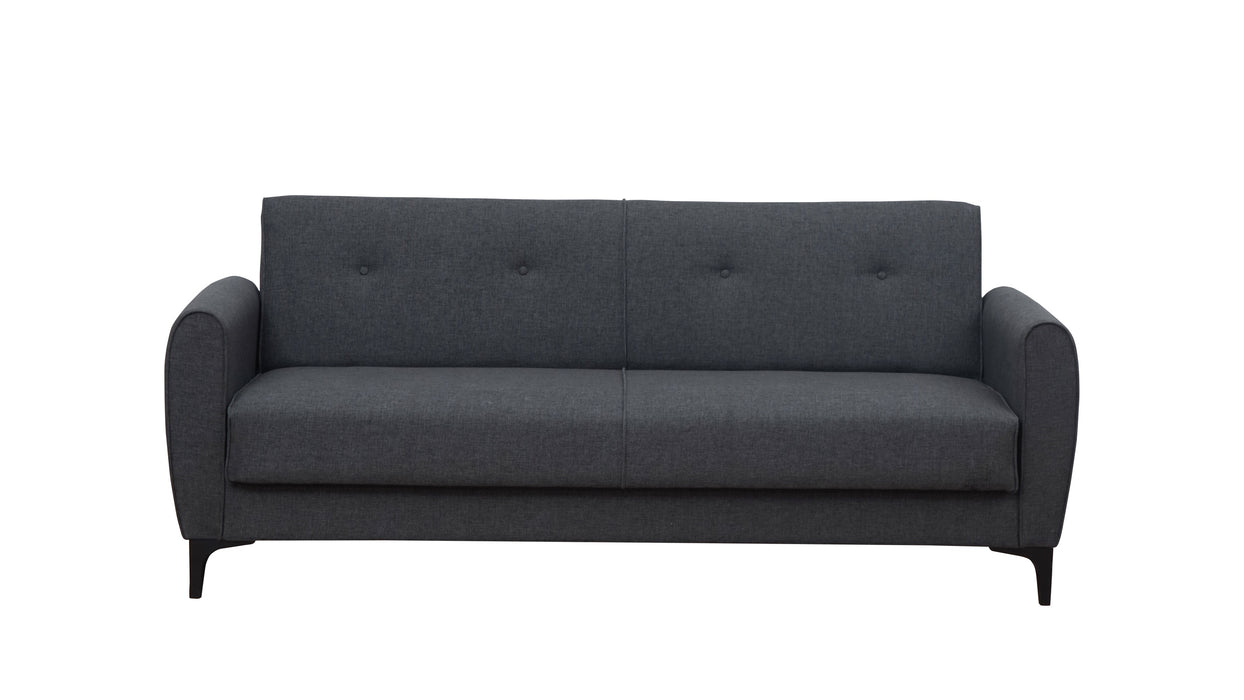 Leo Convertible Sofa Grey