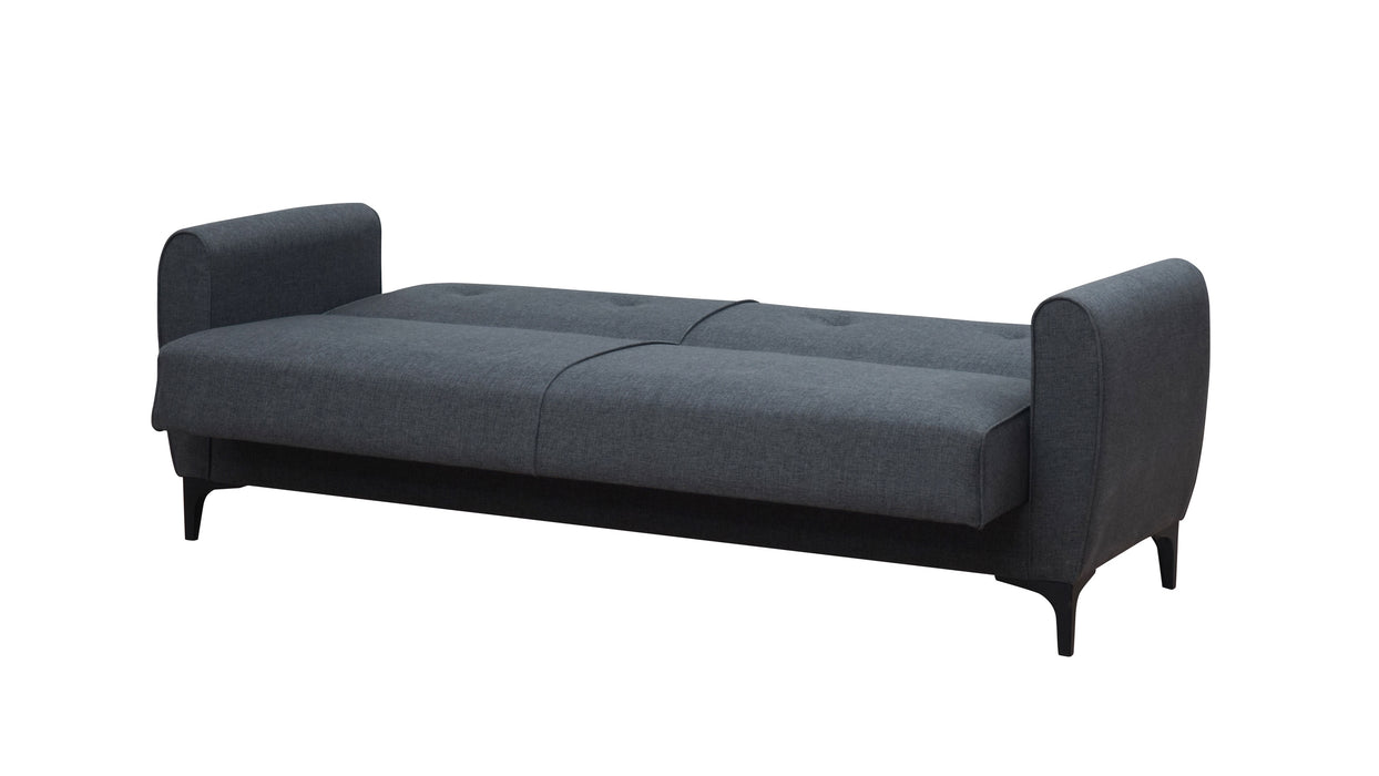 Leo Convertible Sofa Grey