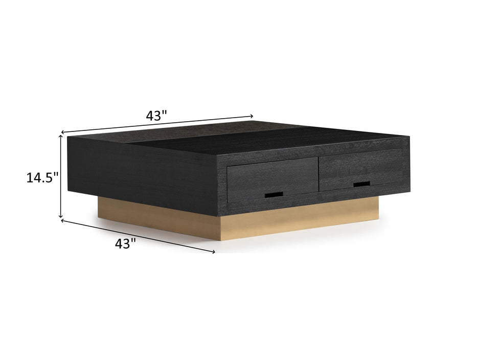 Pietra 43" Wide Coffee Table