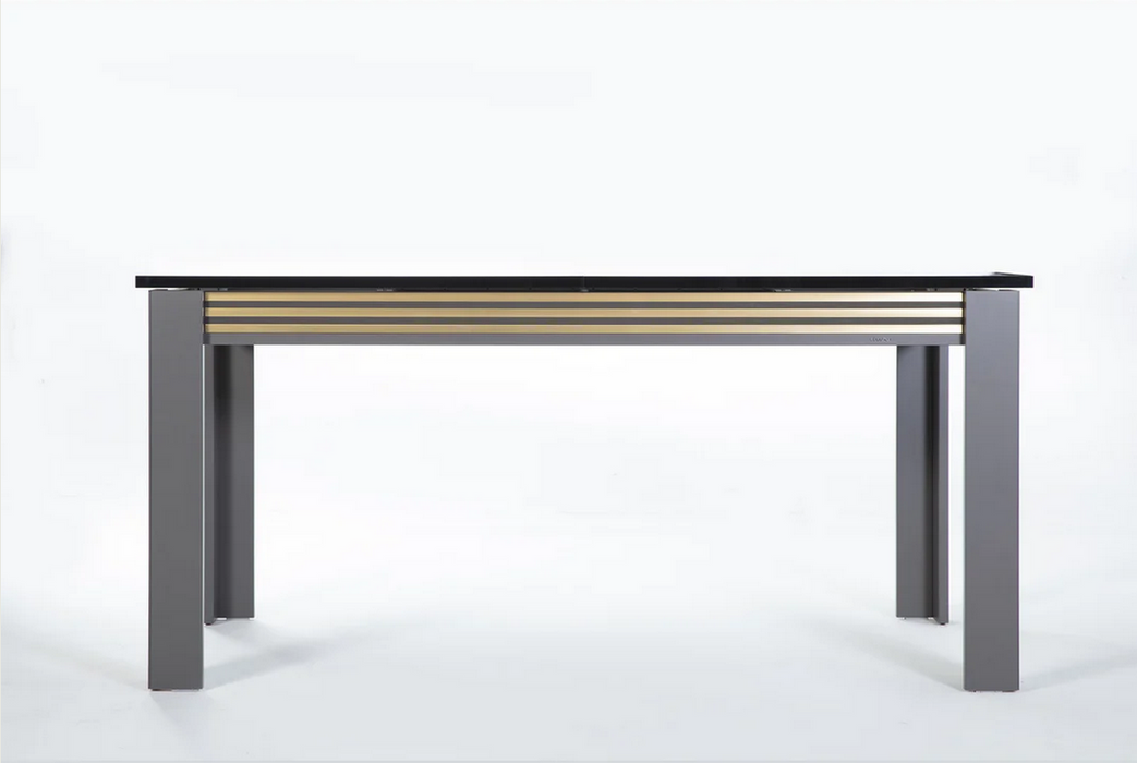 CARLINO EXPANDABLE DINING TABLE (PRADA GREY/CAR.MRB)