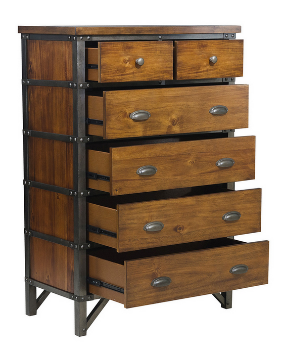 Holverson Rustic Brown Chest