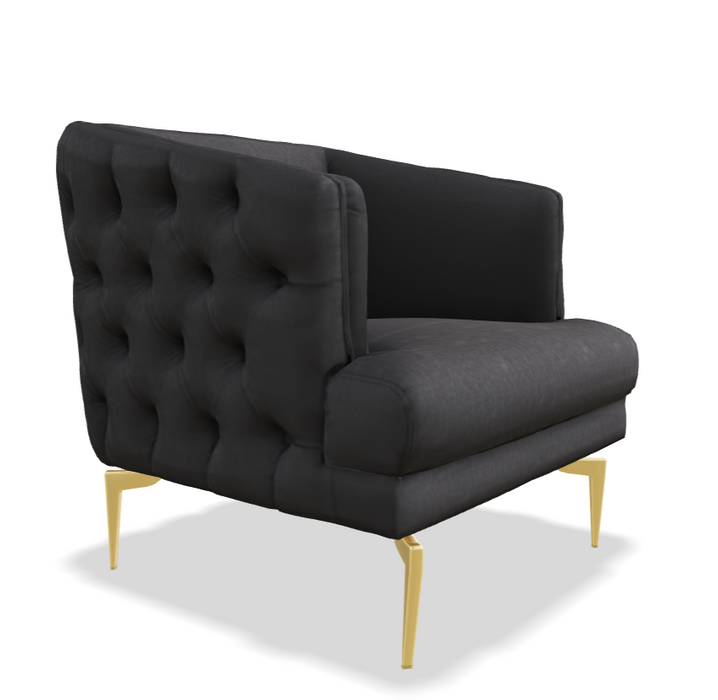 MONTEGO ACCENT CHAIR (DUCA BLACK)