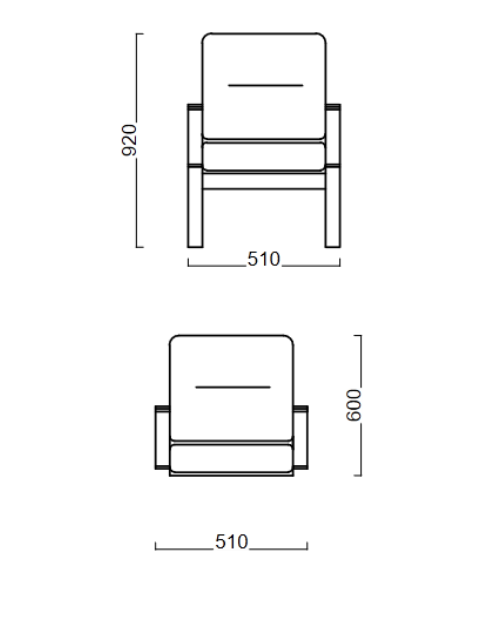 Rose Dining Chair set of 2