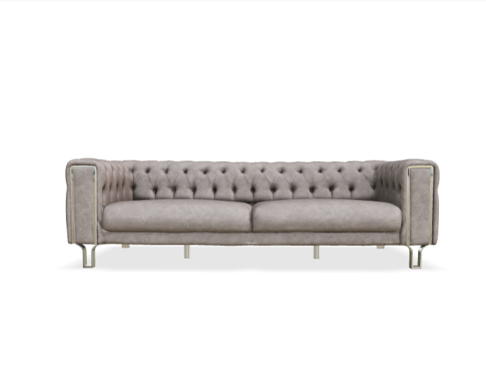 MONTEGO LOVE SEAT (LIGHT GRAY)