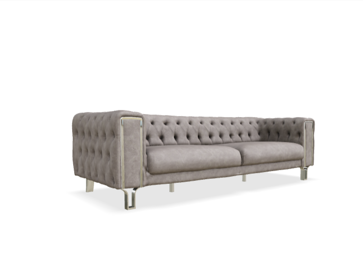 MONTEGO LOVE SEAT (LIGHT GRAY)