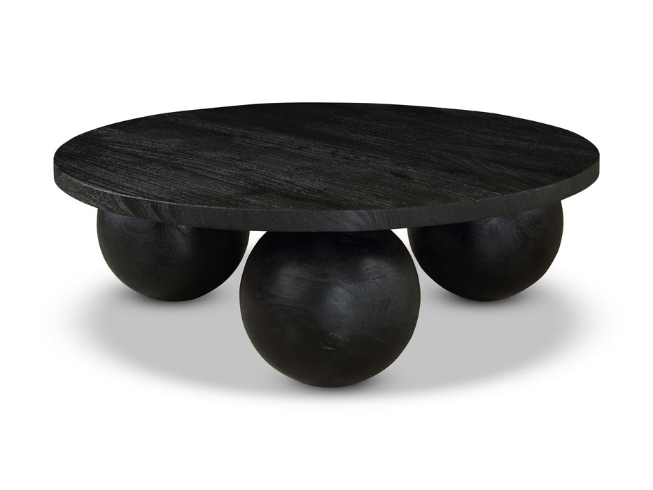 Spherical 39" Wide Round Coffee Table