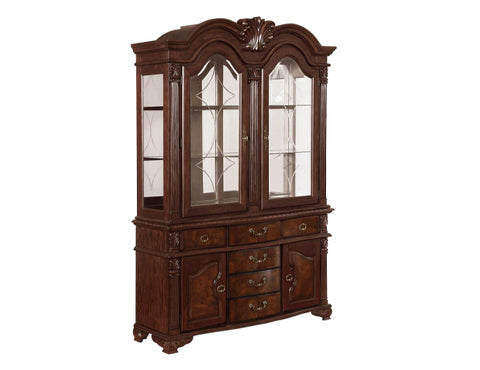 Neo Renaissance Brown China Cabinet