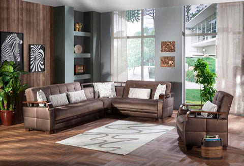 Natural Sofa(Prestige Brown)
