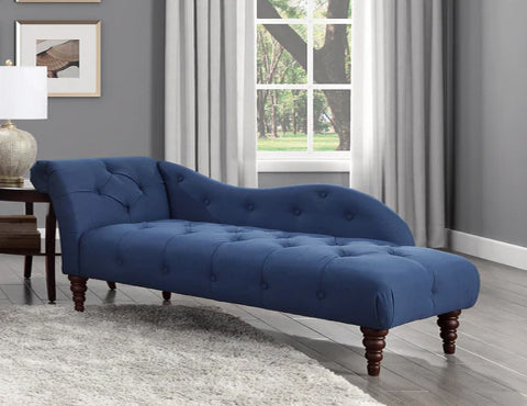 Blue Hill Blue Chaise