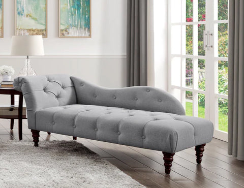 Blue Hill Dove Gray Chaise