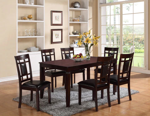 Paige Brown 7-Piece Dining Set