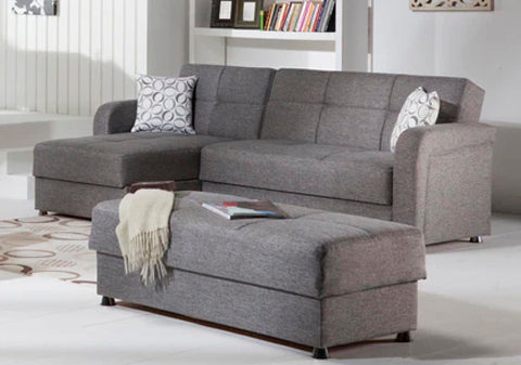 Vision Sectional Loveseat Part(Diego Gray)