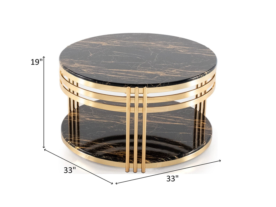 Zeus 330-331 33" Wide Coffee Table