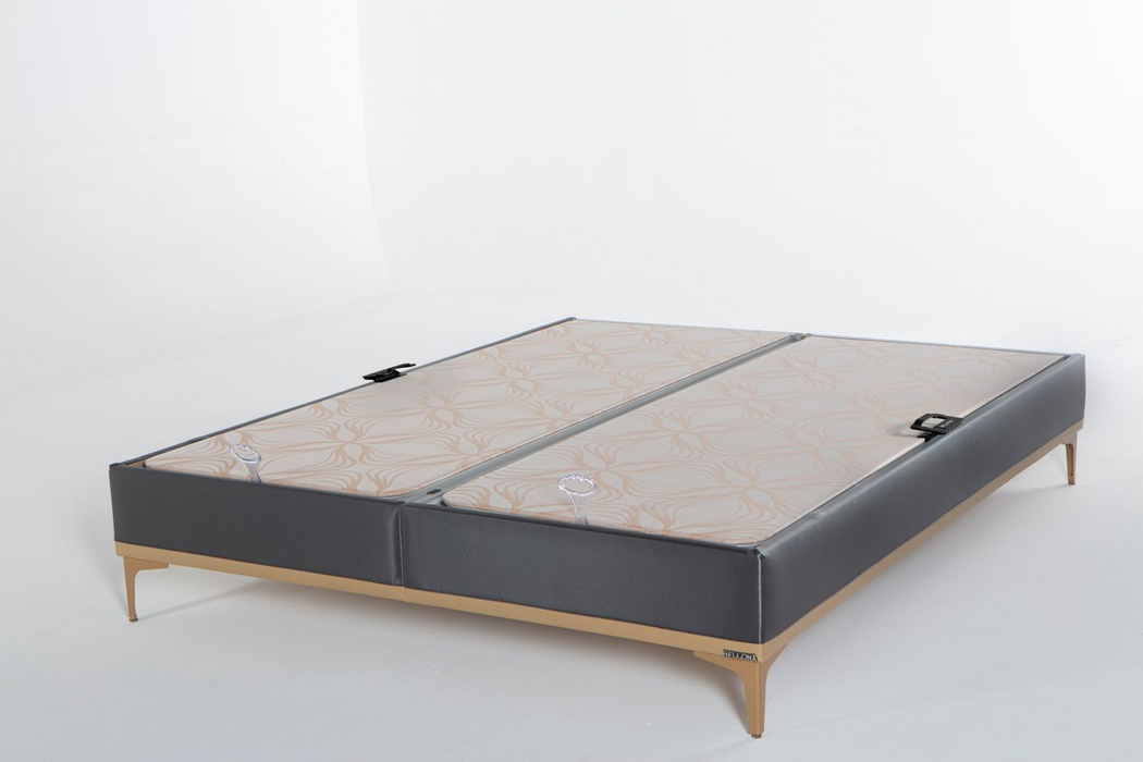 CARLINO QUEEN STORAGE BED (PRADA GREY)