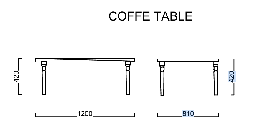 Victoria Coffee Table