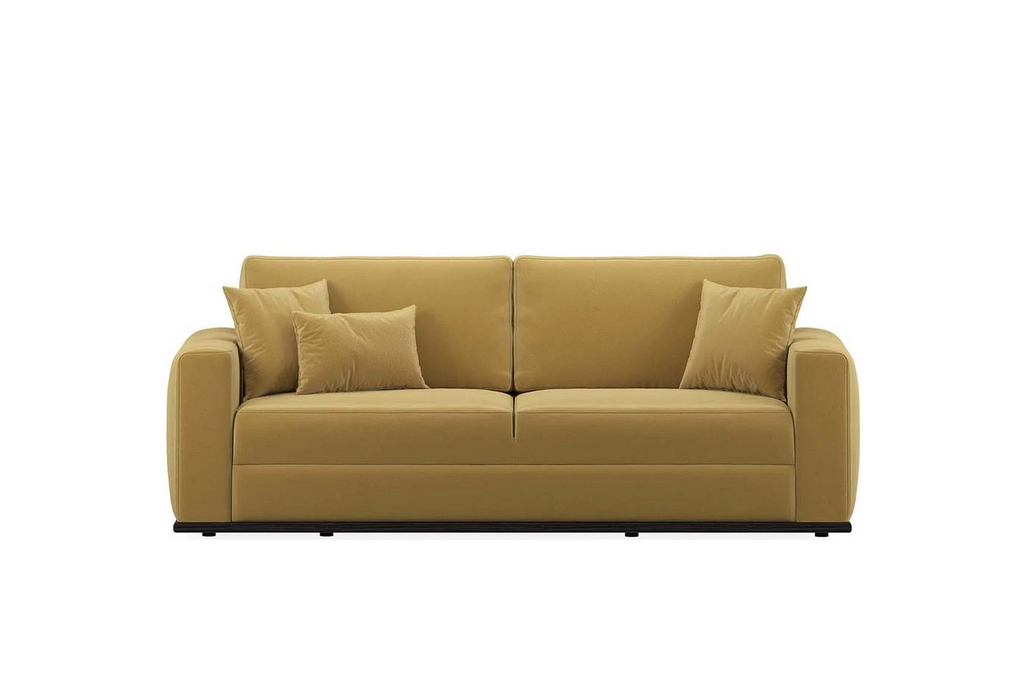 Carino 3-Seater Sofa, Colt Feather (Mustard)