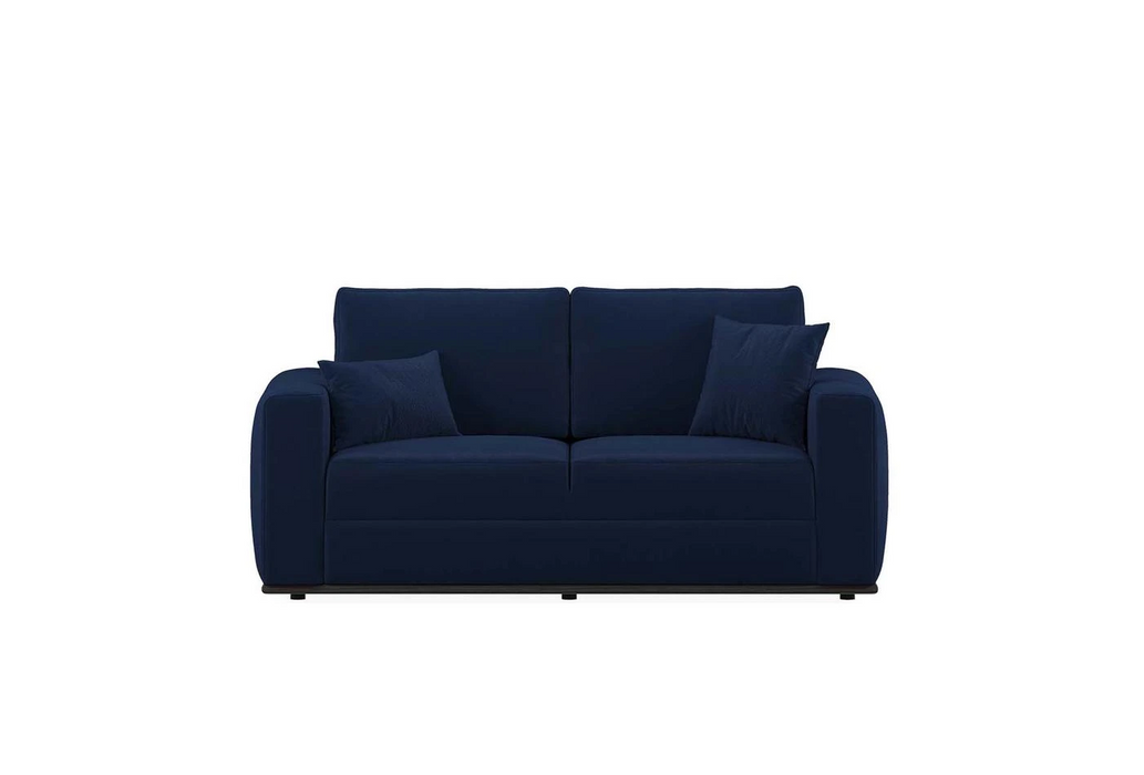 Carino 2-Seater Sofa Bed with Storage, Colt Feather (Navy Blue)