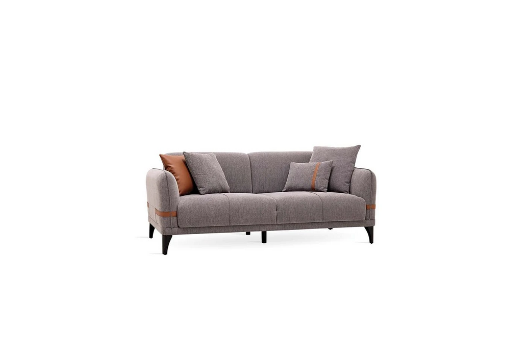 Linz 2.5-Seater Sofa, Linen (Grey)