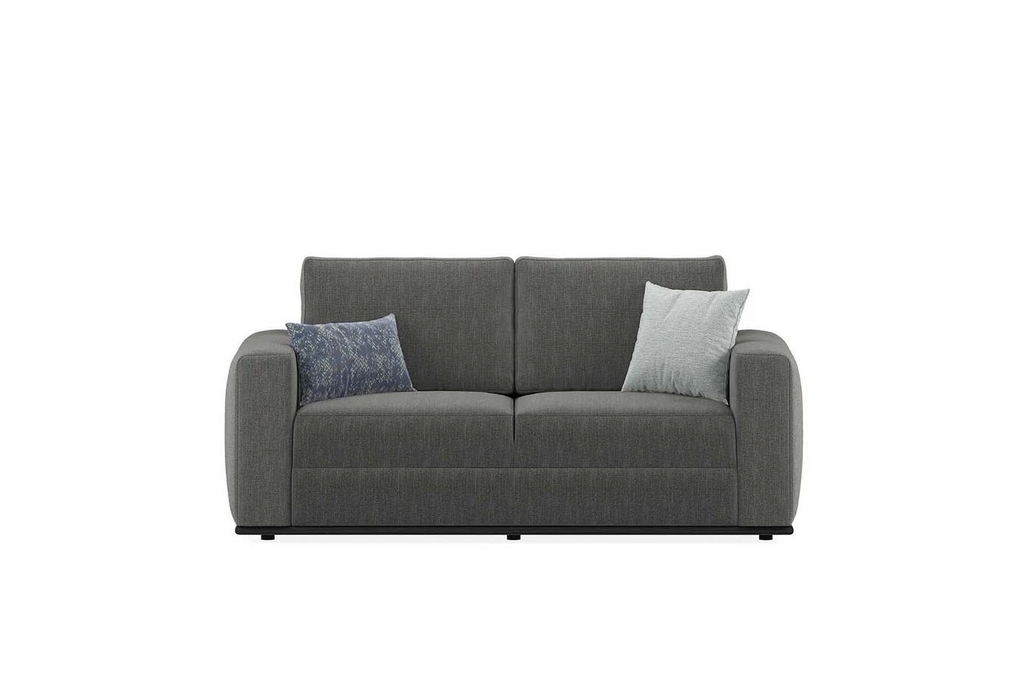 Carino 2-Seater Sofa Bed with Storage, Linen (Grey)