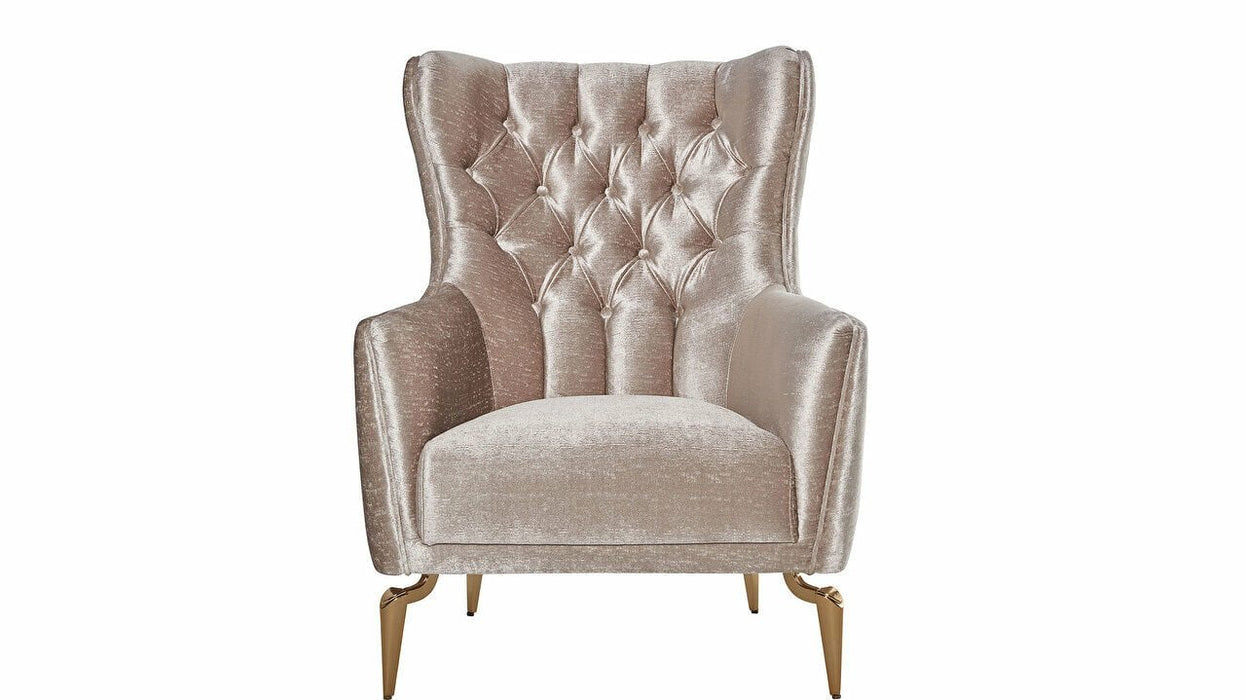 Plaza Accent Chair Cream