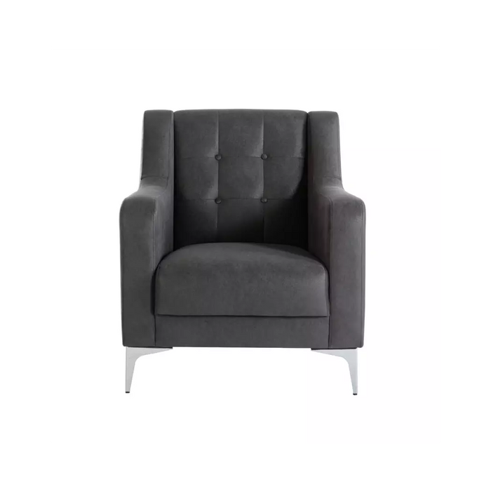 Melson Dark Gray Livia Armchair