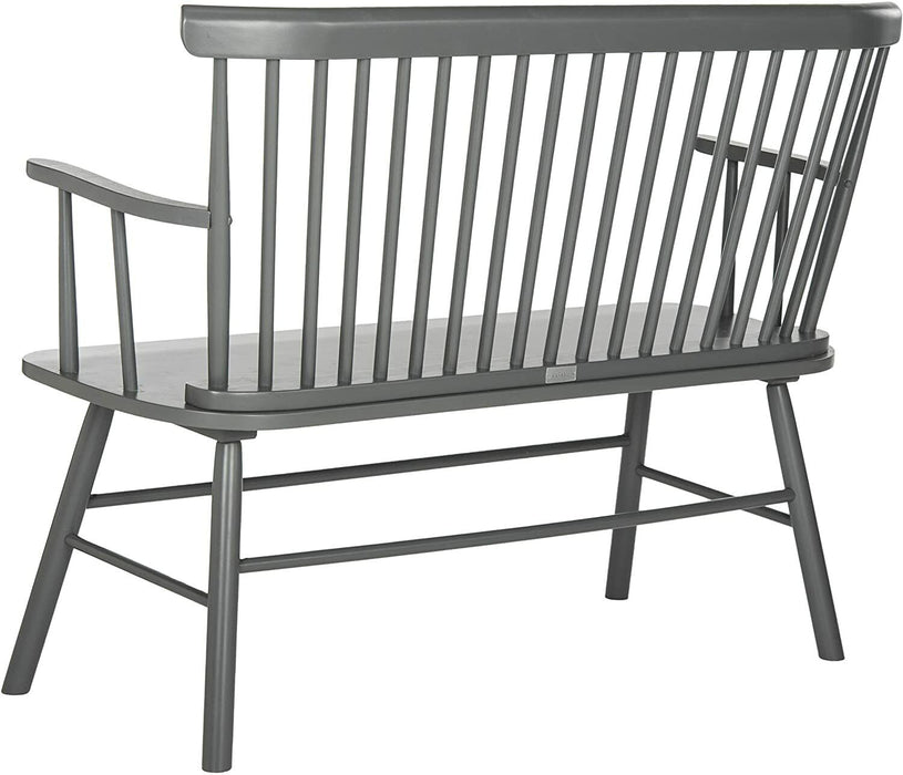 Jerimiah Spindleback Grey Bench