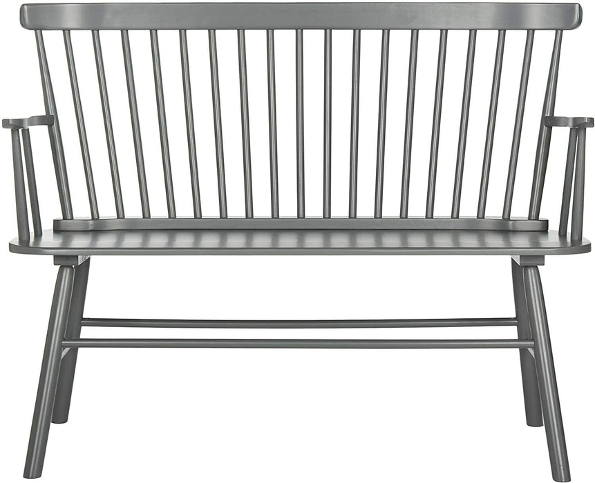 Jerimiah Spindleback Grey Bench