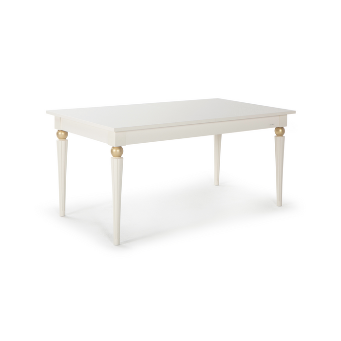 Opak White Extendable Mistral Dining Table