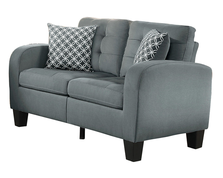 Sinclair Gray Loveseat