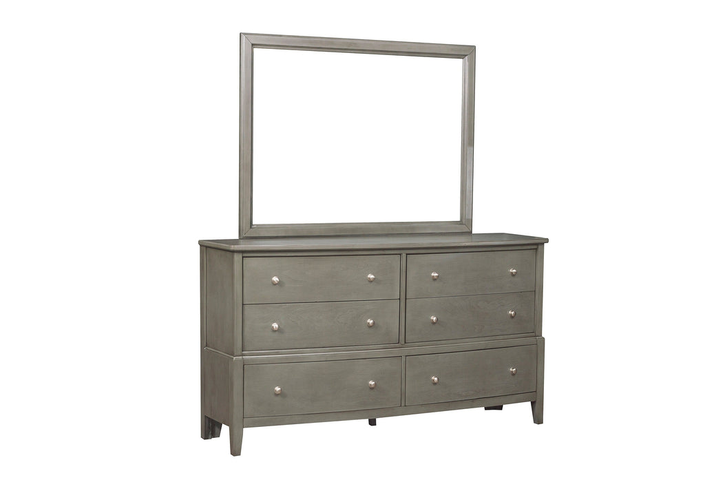 Cotterill Gray Upholstered Panel Youth Bedroom Set