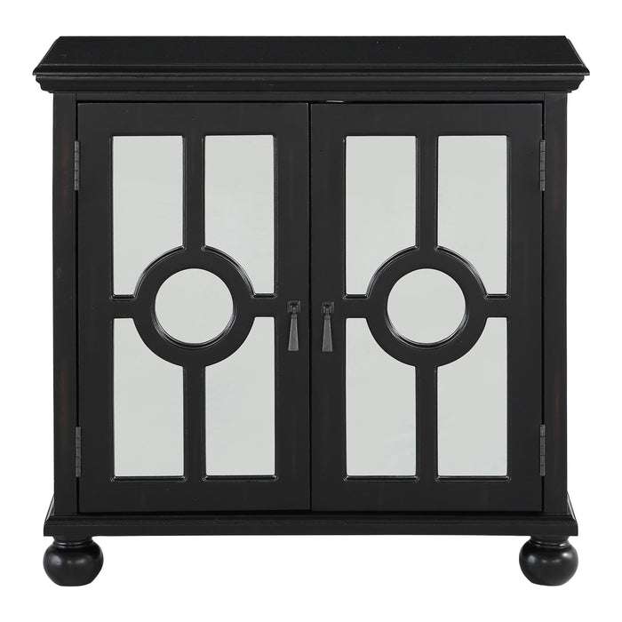 Poppy Antique Black Accent Chest