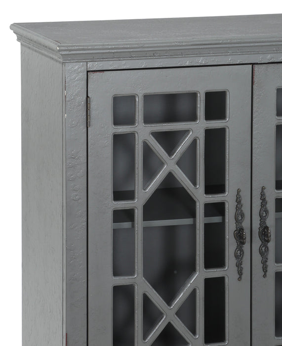 Eliza Antique Gray Accent Chest