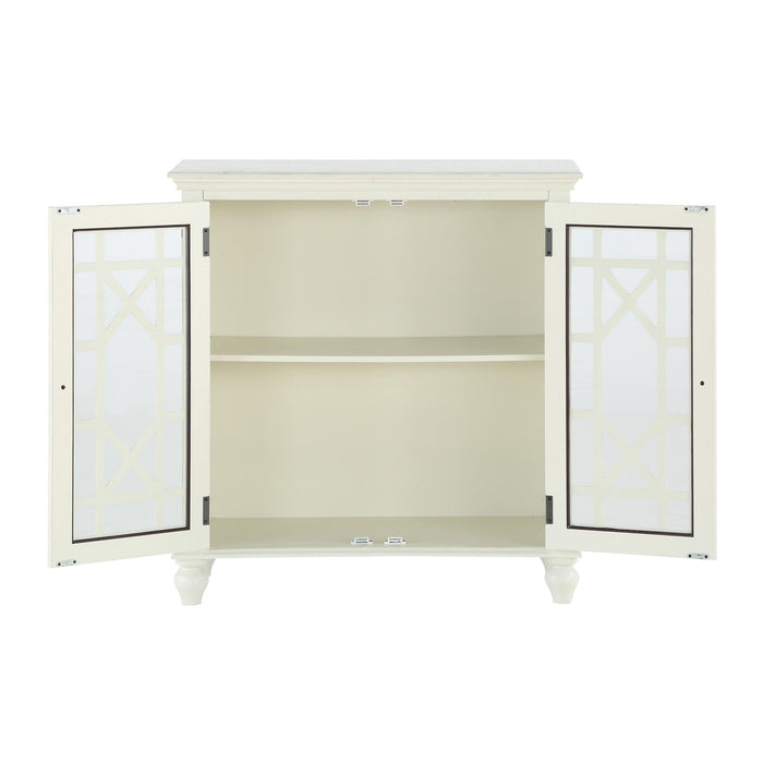 Eliza Antique White Accent Chest