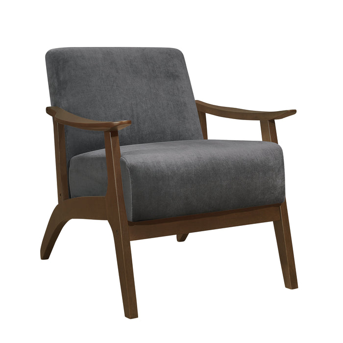 Carlson Dark Gray Accent Chair