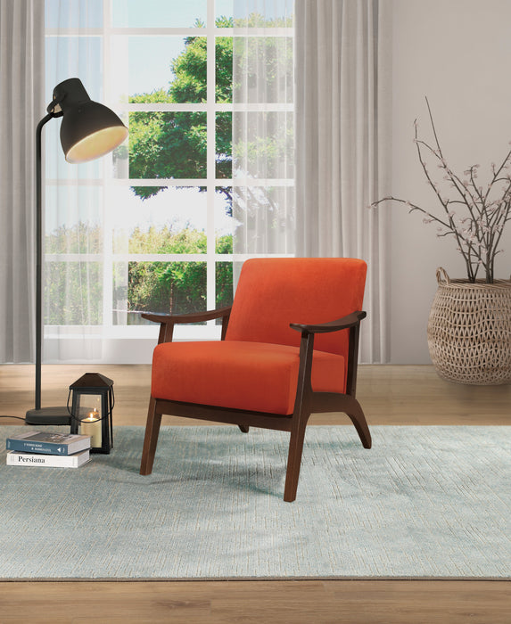 Carlson Orange Accent Chair