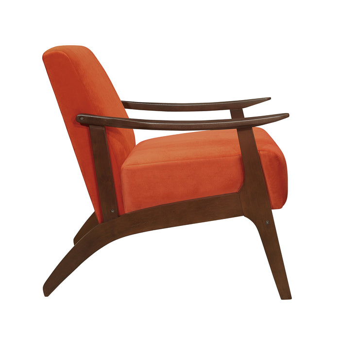 Carlson Orange Accent Chair